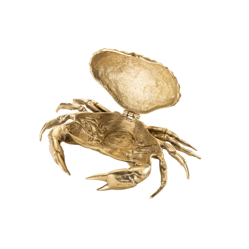 Crab brass box