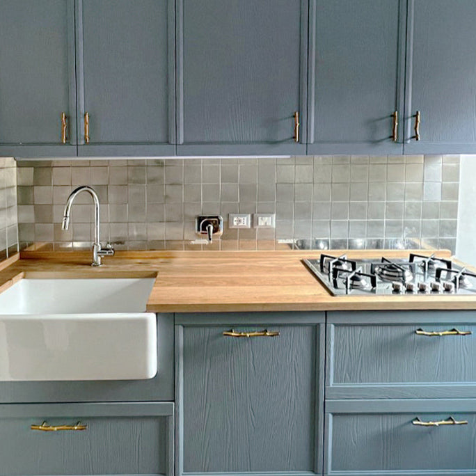 Chalet Forage – branch brass knob