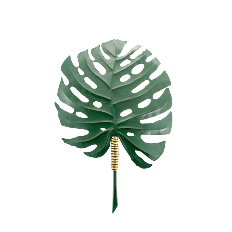 Hortus Monstera leaf wall light