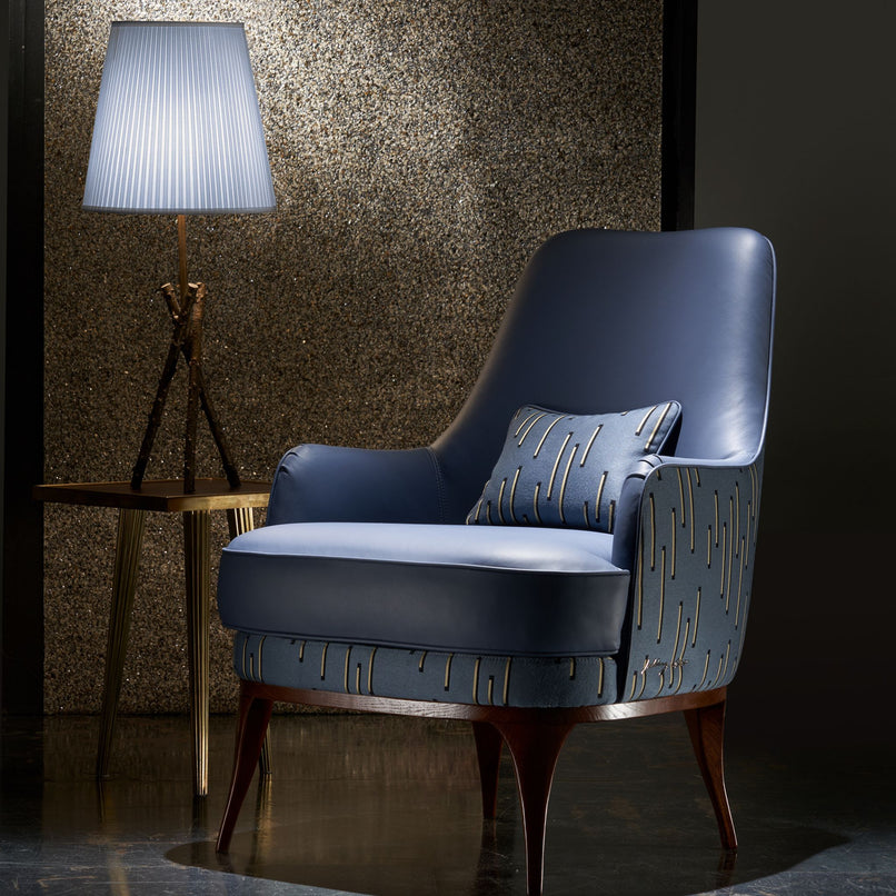 Urban Tosca square side table with celery tapered stalk tube