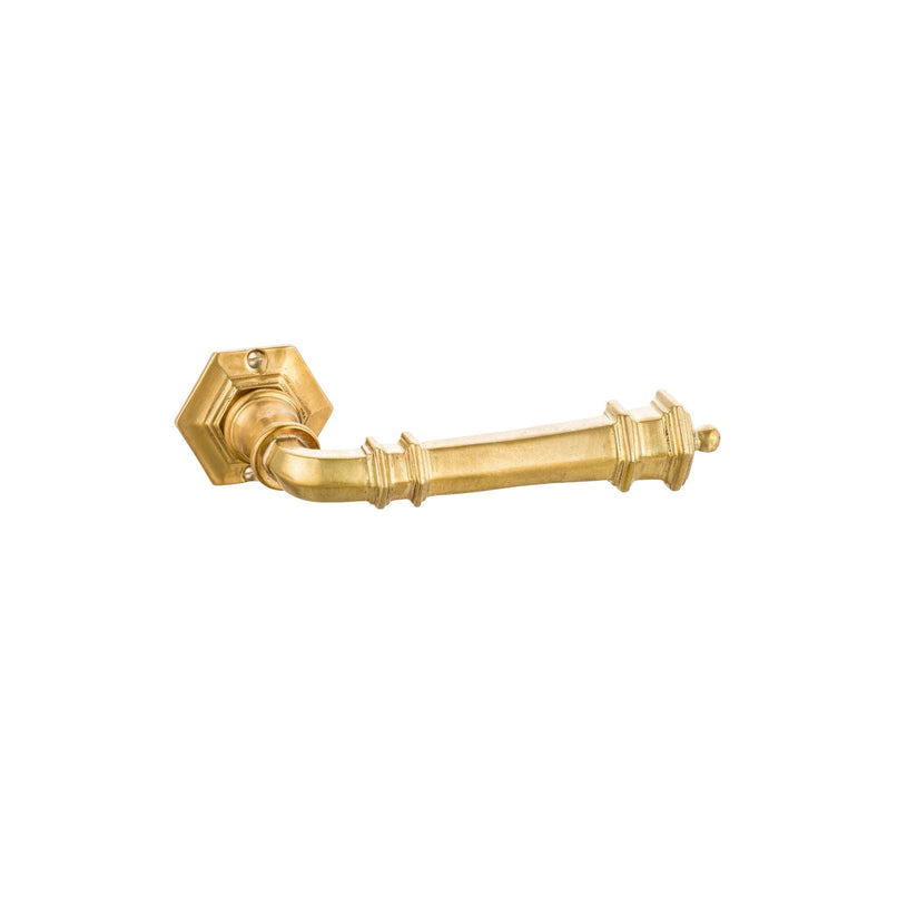 Brera brass polygonal handle - ilbronzetto