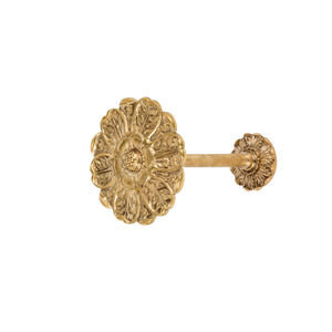 Orsay brass decorated curtain holder - ilbronzetto
