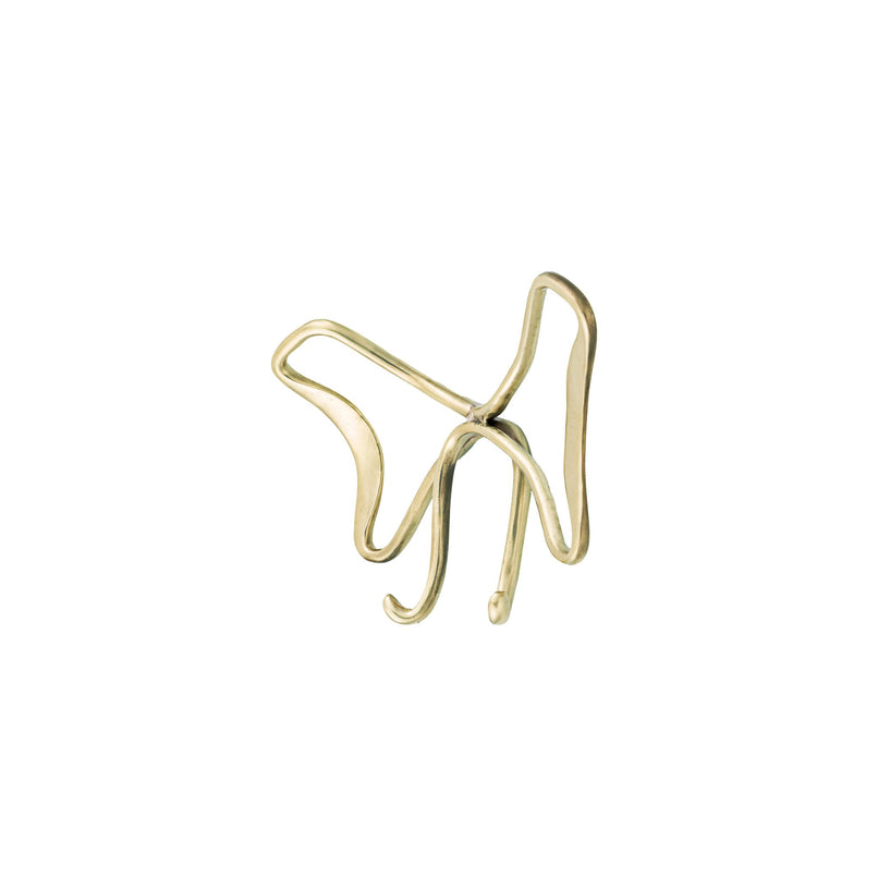 Kindergarten Bambi – brass hooks