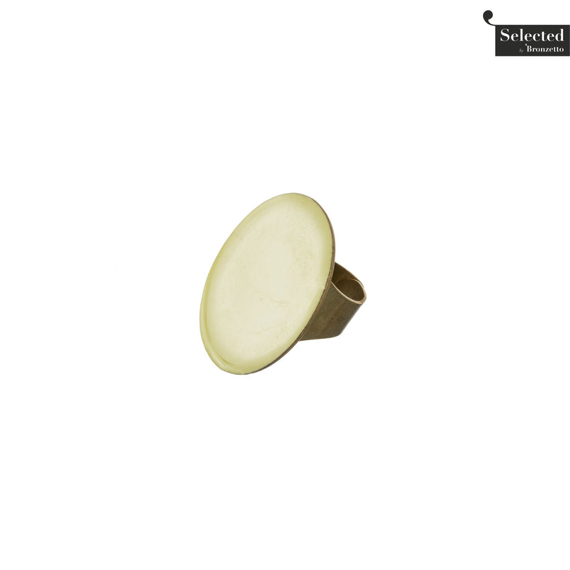 Olive Oyl brass ring by Celeste Generoso