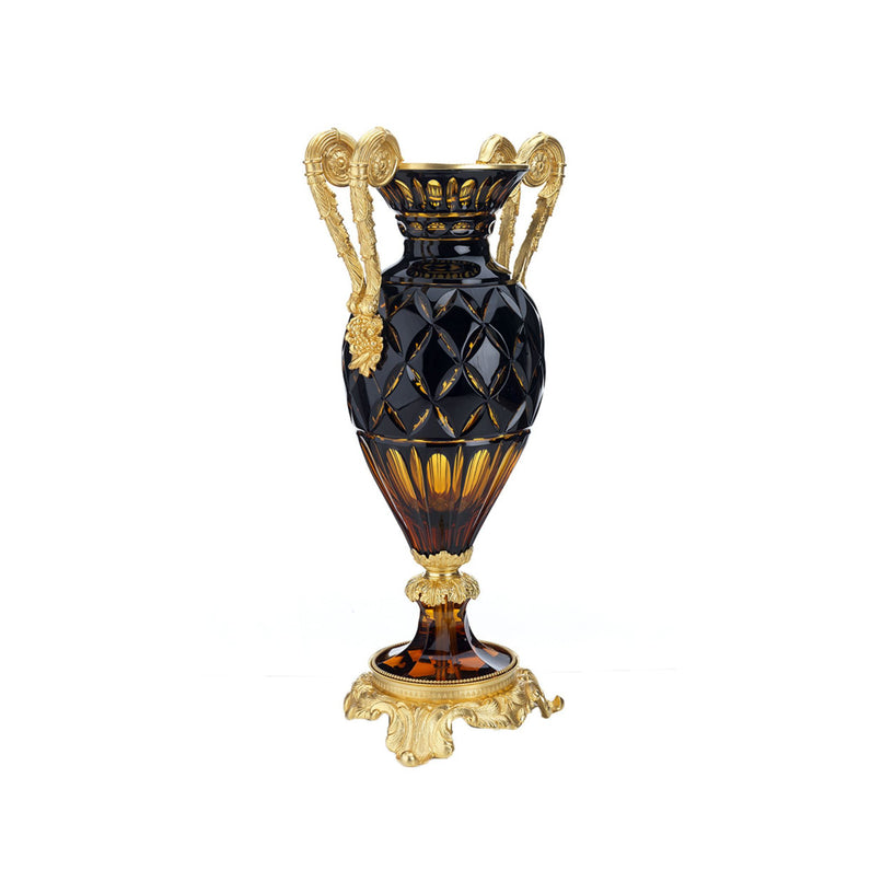 Reggia Barberini amber&blue amphora