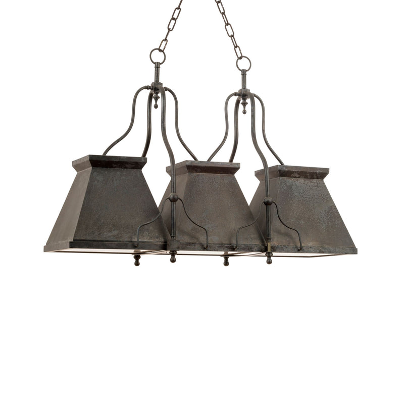 Urban three lights billiard chandelier