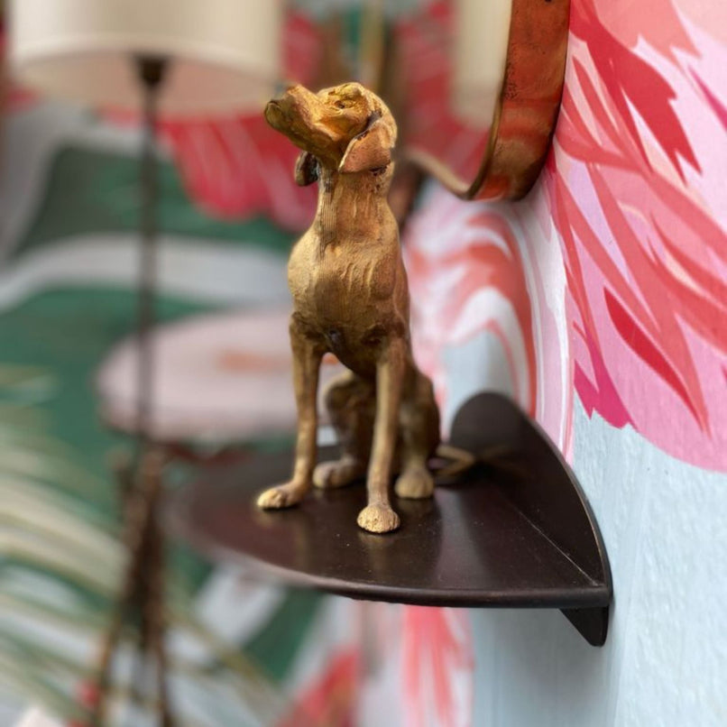 Brass shelf - ilbronzetto