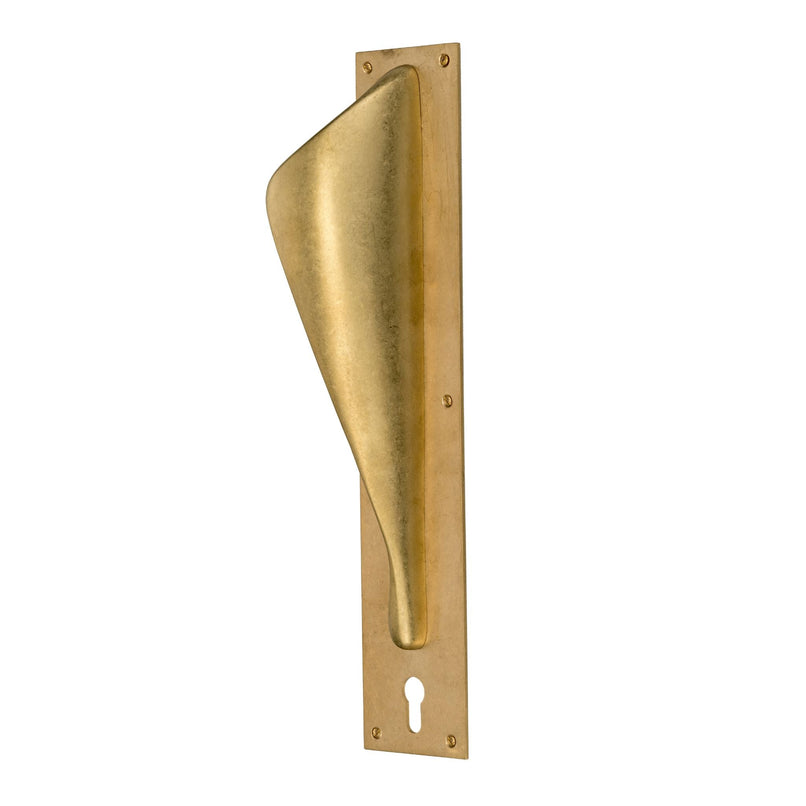 Contemporanea brass papyrus knob - ilbronzetto