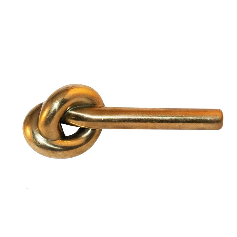 Ocean brass seafaring knot knob - ilbronzetto