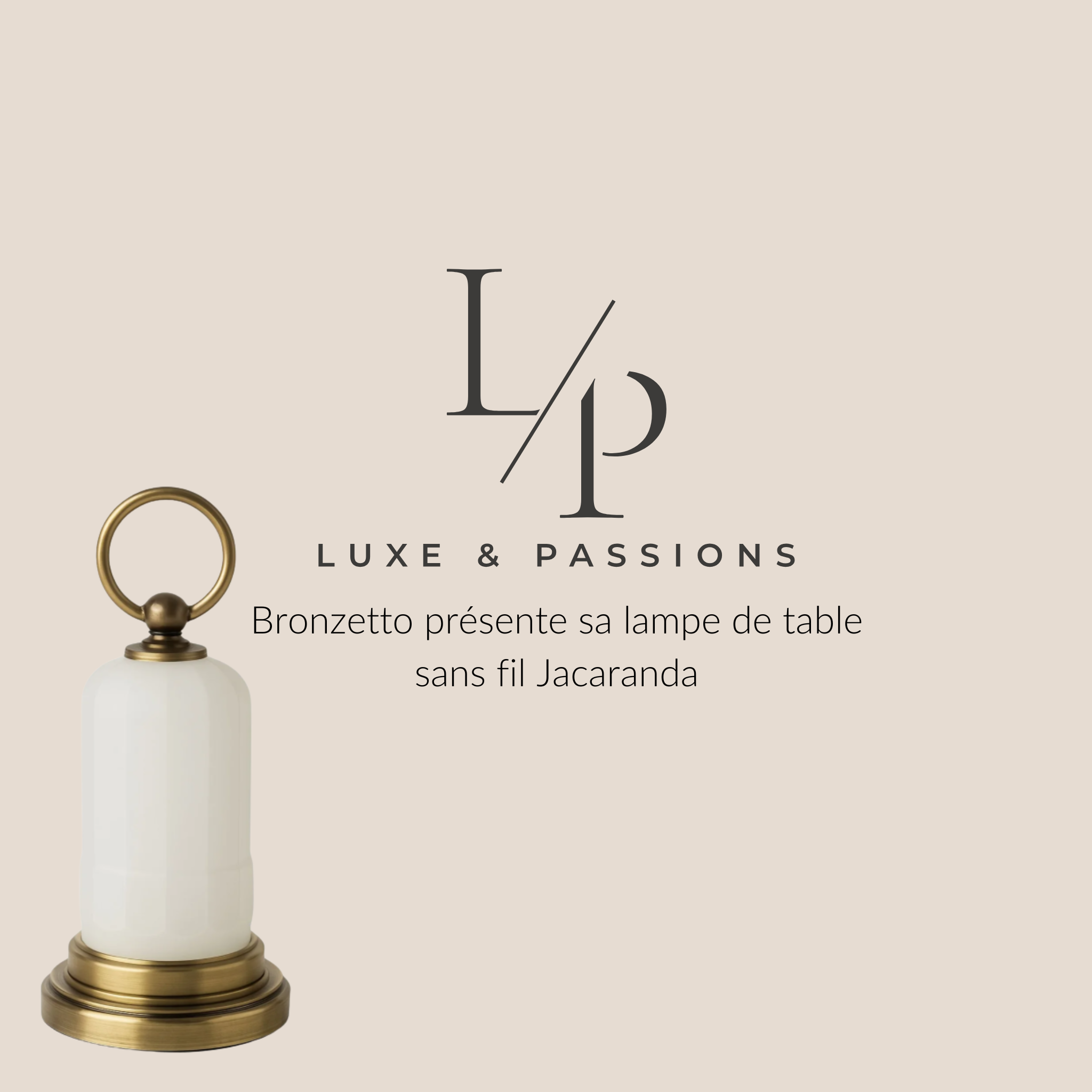 Bronzetto featured on Luxe & Passion