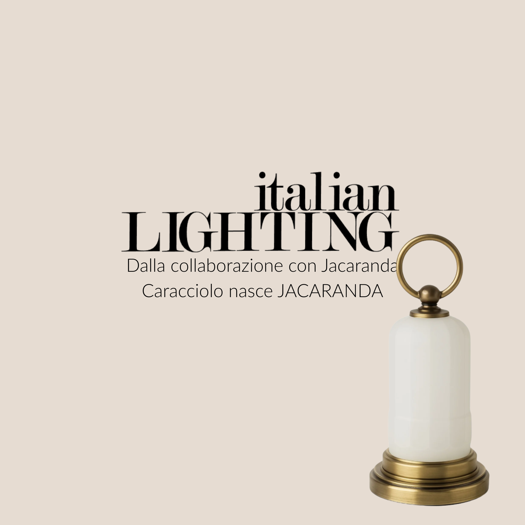 Bronzetto featured on Italian Lighting