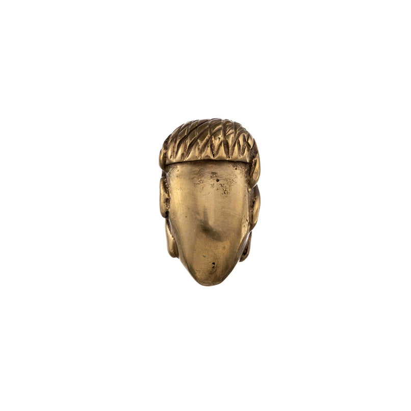 Chalet brass nut knob