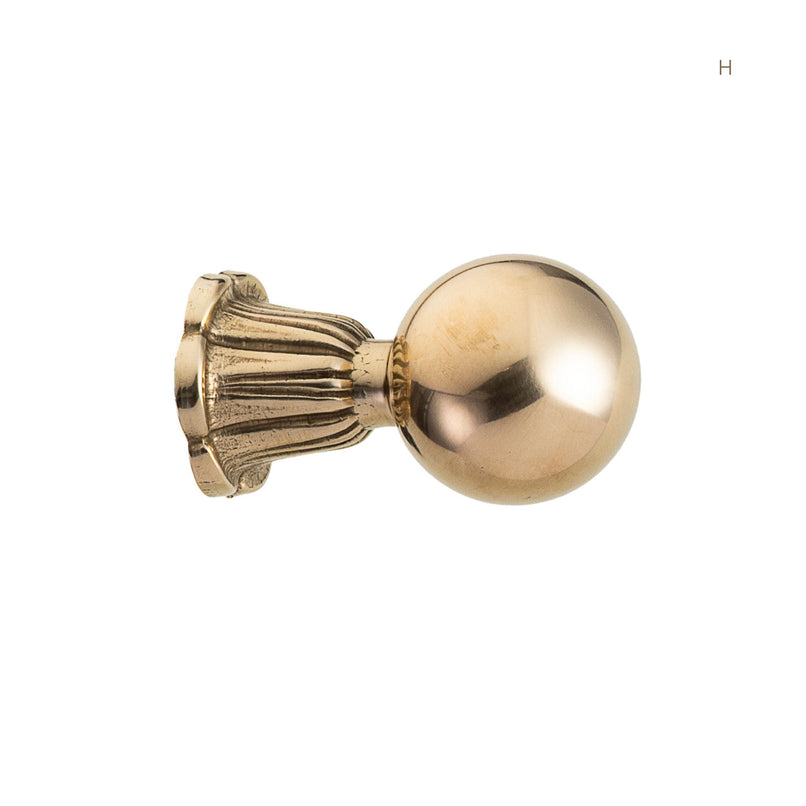 Finials for ⌀ 25mm rods