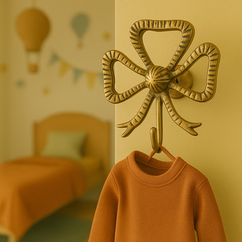 Kindergarten Ribbon brass hook