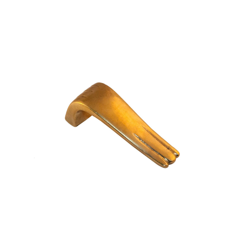 Novecento Parigi Brass Hook: A brass hook with timeless elegance, perfect for adding Parisian charm to your space