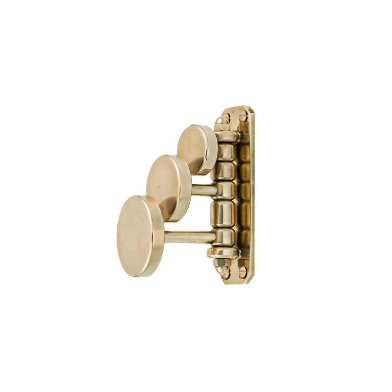 Novecento adaptable brass hook