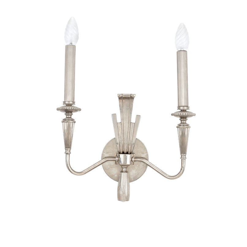 Novecento candelabra brass wall light