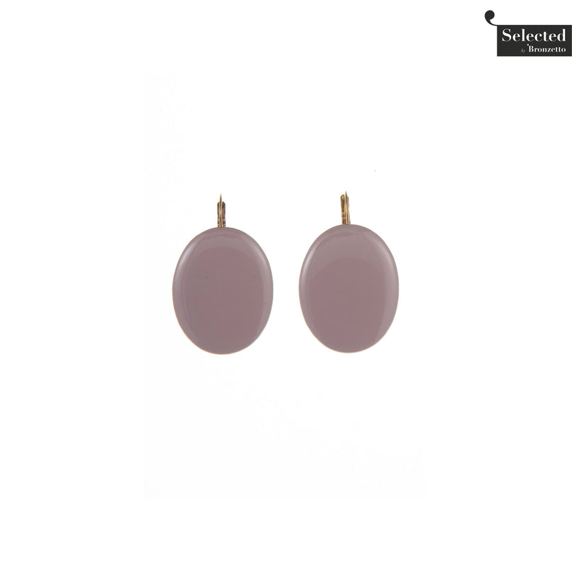 Olive Oyl brass earrings by Celeste Generoso