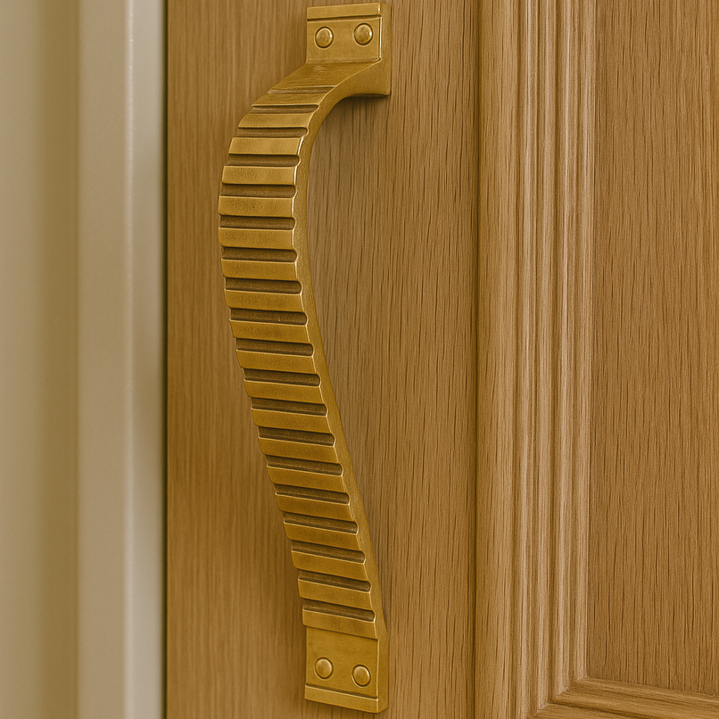 Contemporanea Chelsea brass big handle