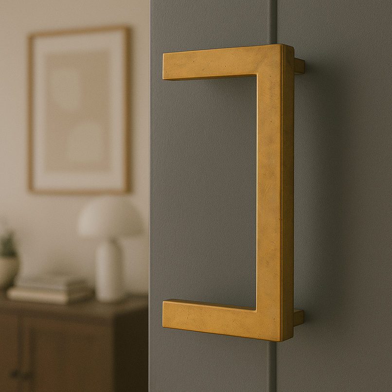 Contemporanea La Défense brass big handle