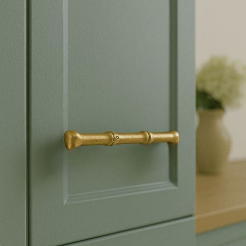 Bamboo Hanoi brass knob