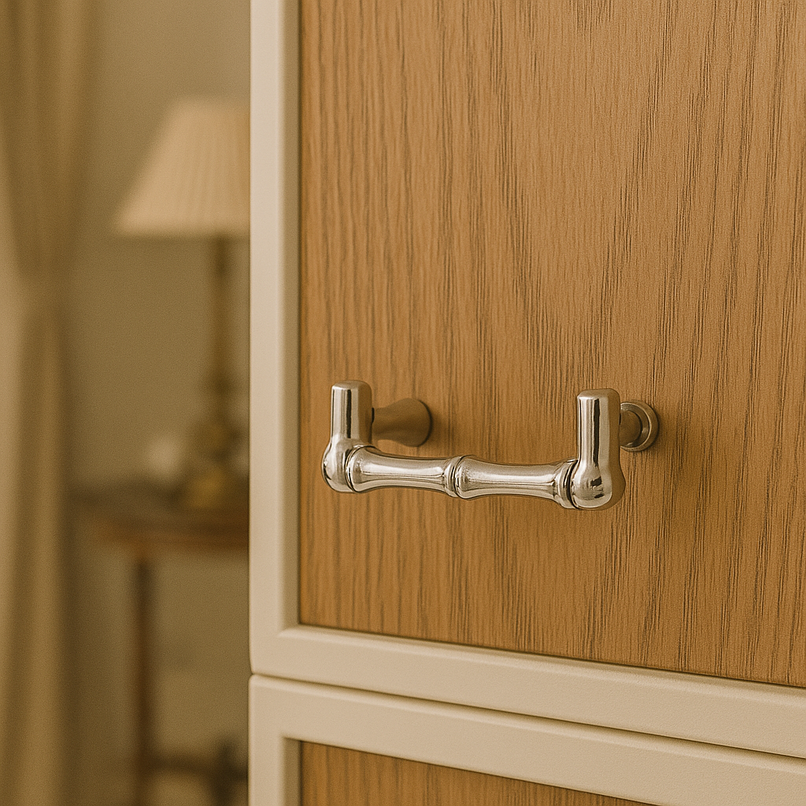 Bamboo Hue brass knob