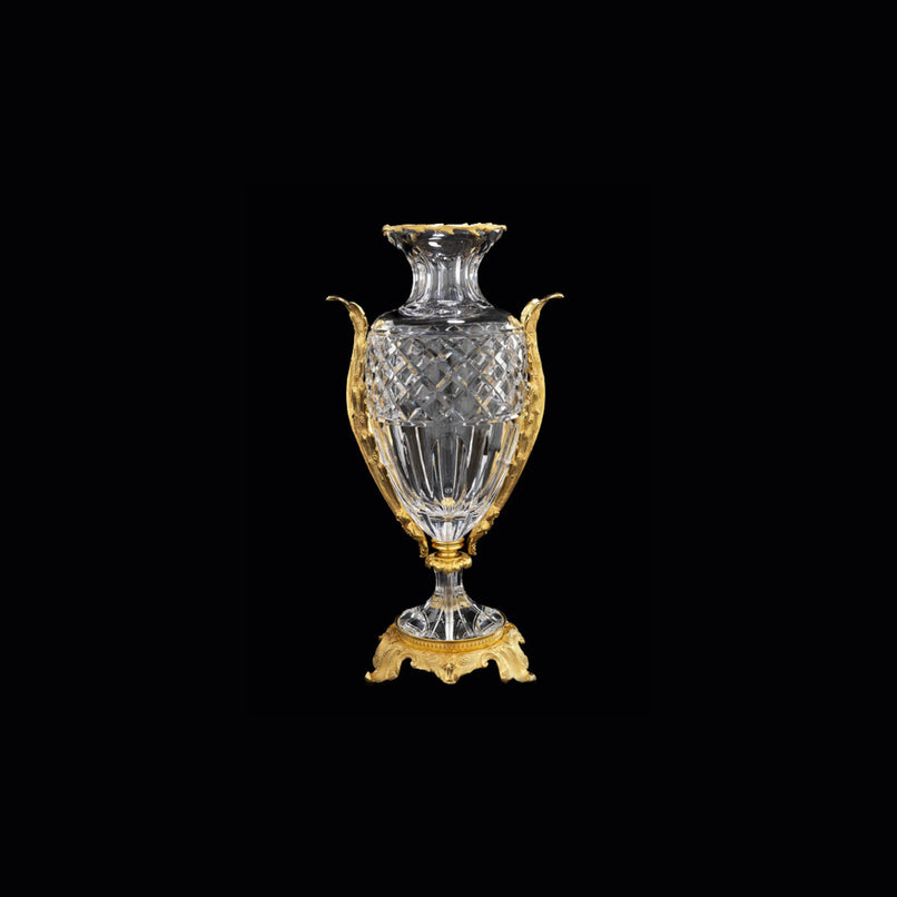 Reggia clear crystal anphora