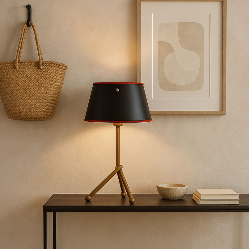 Sottovoce brass table lamp