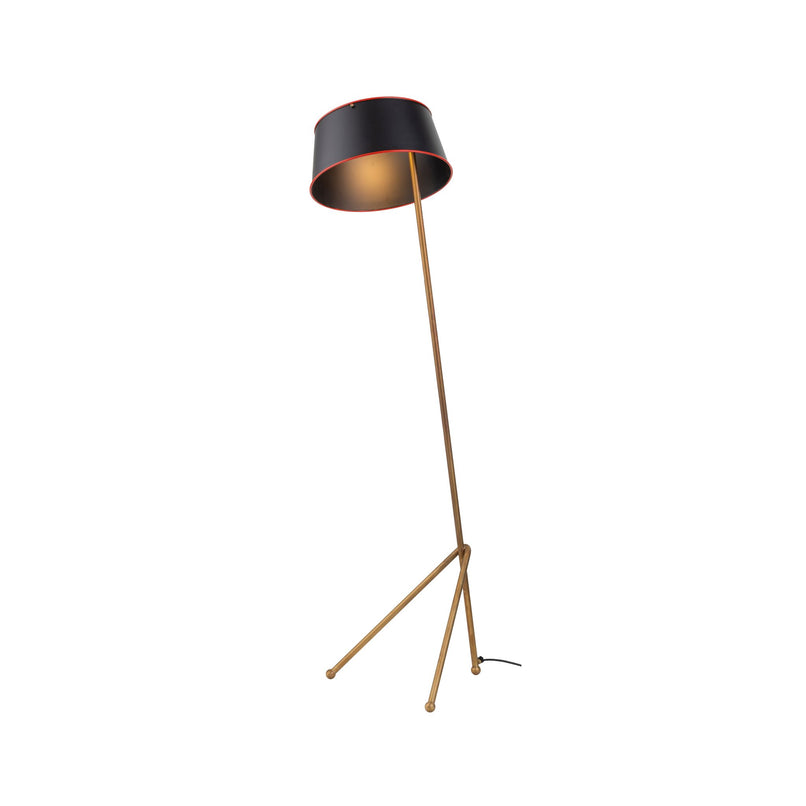 Sottovoce brass floor lamp