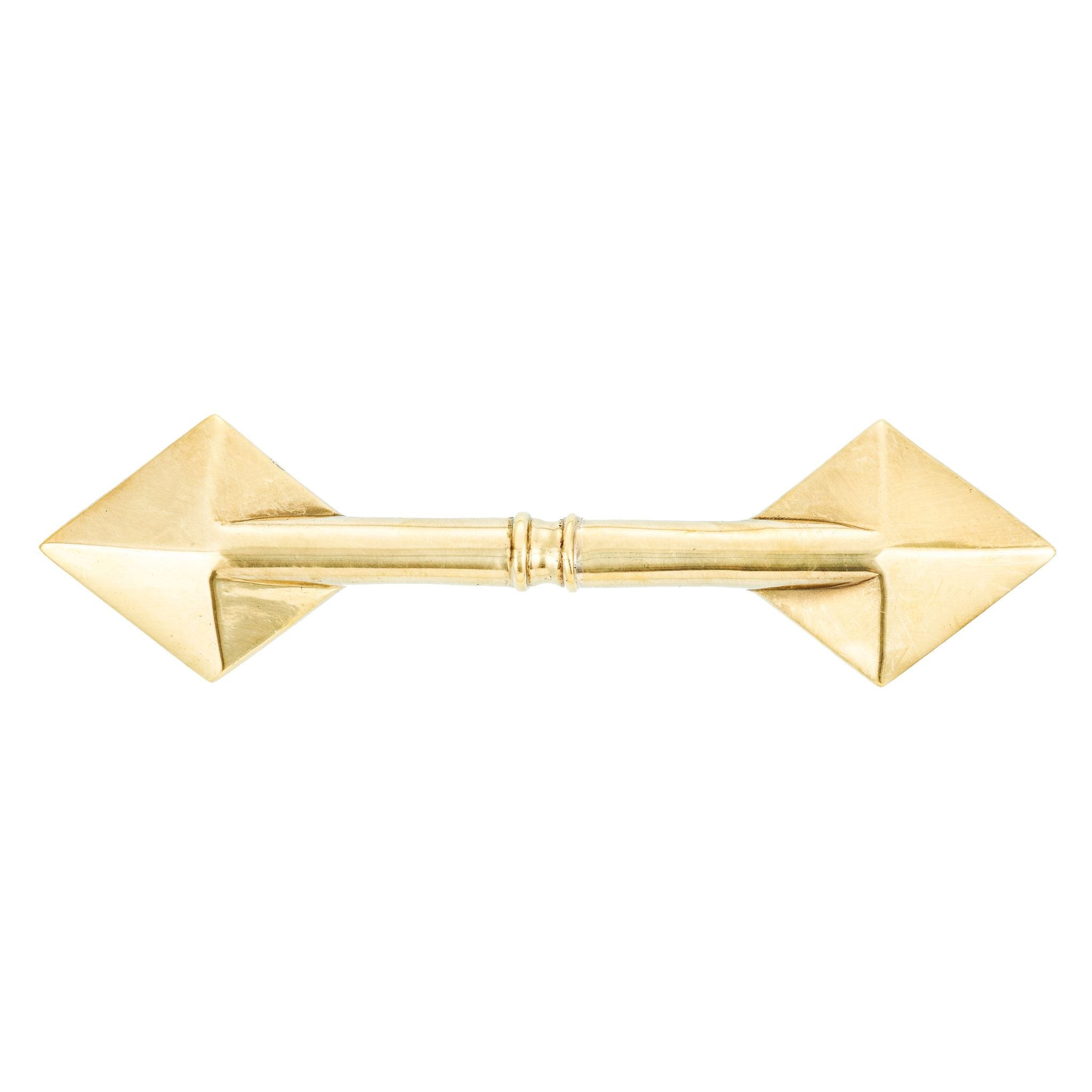Brass knob with a polished finish, suitable for cabinets, drawers, and doors, adding timeless elegance to your home decor.