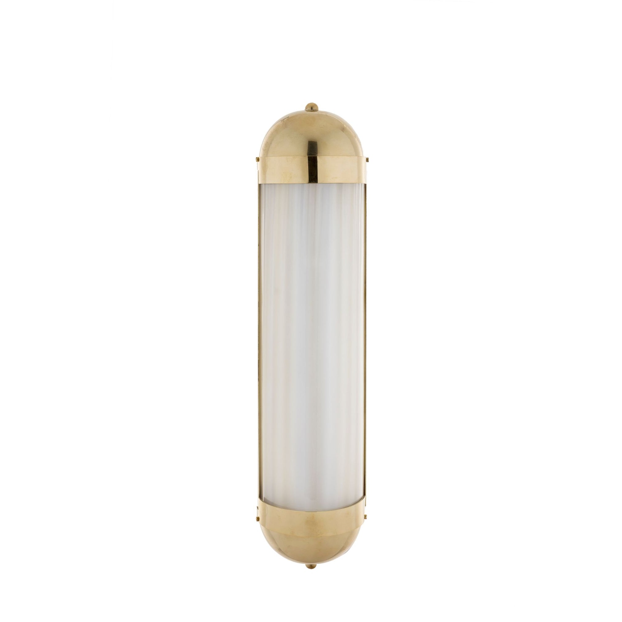 Canneté - half cylindrical wall light rounded – Bronzetto