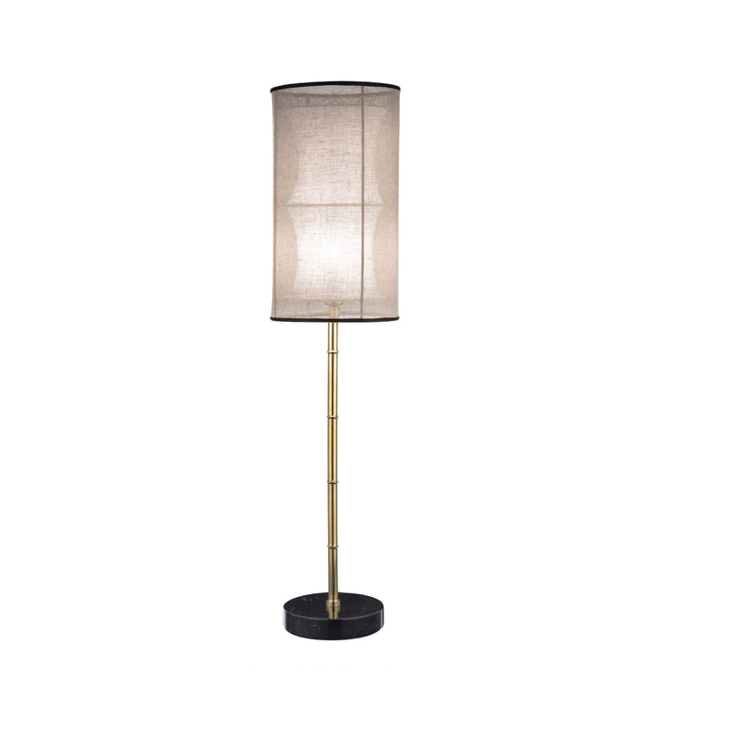 Bamboo brass table light - ilbronzetto