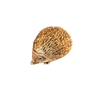 Chalet brass large hedgehog knob - ilbronzetto