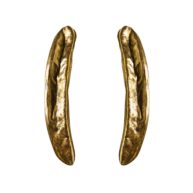 Flora brass carrube knob - ilbronzetto