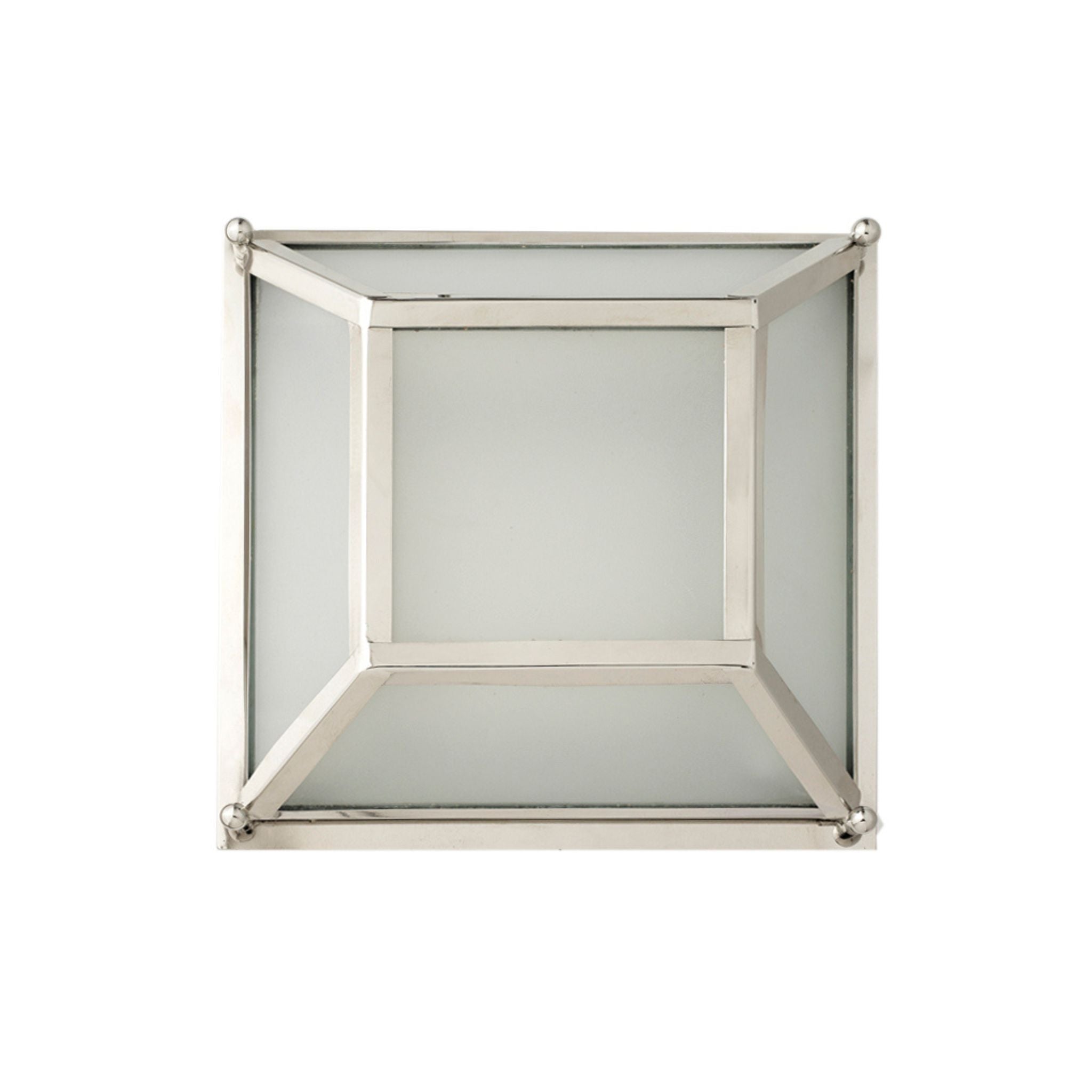 Geometria brass square ceiling light - ilbronzetto
