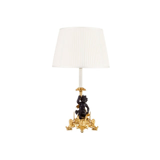 Mytho brass cherub table lamp - ilbronzetto