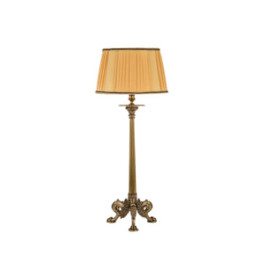 Mytho brass lion feet table lamp - ilbronzetto