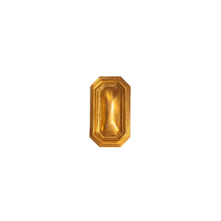Novecento brass medium octagonal knob - ilbronzetto