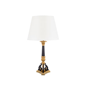 Palmira table lamp with triangular base - ilbronzetto