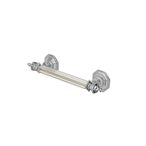 Pigalle towel holder with glass tube - ilbronzetto