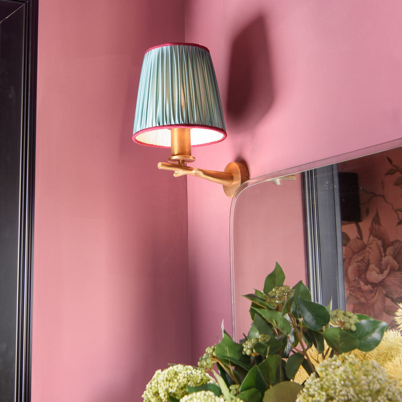 Quercia brass wall light - ilbronzetto