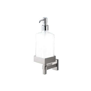 Roccamare brass and glass soap dispenser - ilbronzetto