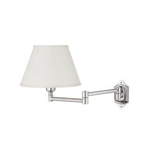 Studio wall light with jointed round arm - ilbronzetto