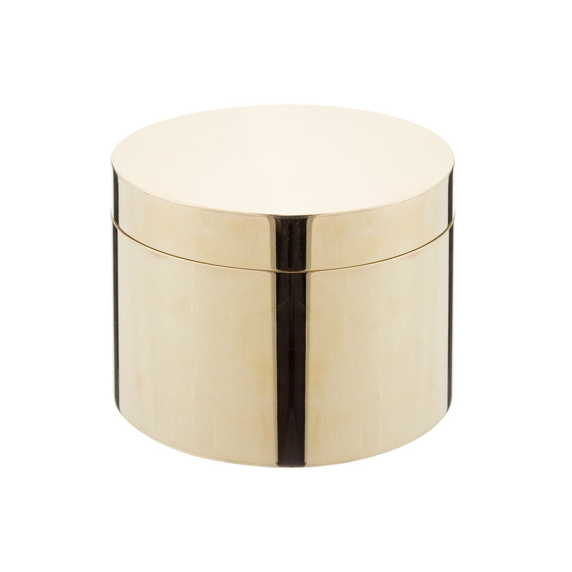 Treasure brass round box - ilbronzetto