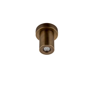 Urban brass cylindrical spot light - ilbronzetto