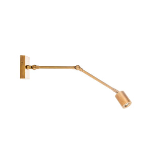 Urban brass spot light with long joints - ilbronzetto