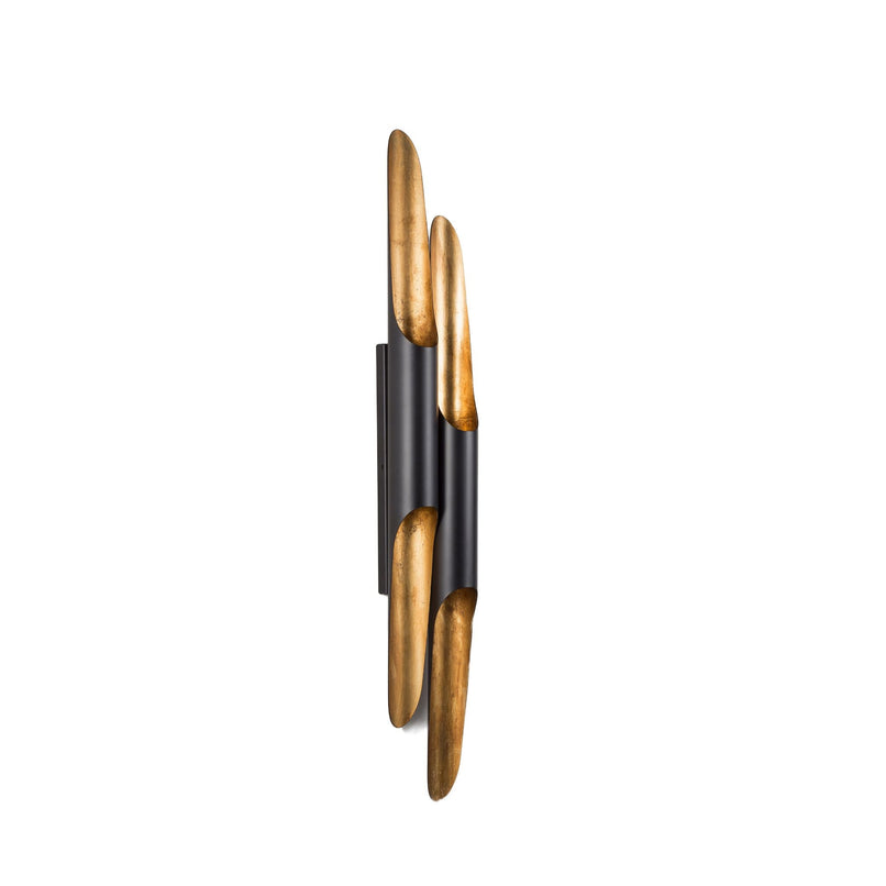 Urban organ pipes with painted alluminium structure on wall light - ilbronzetto