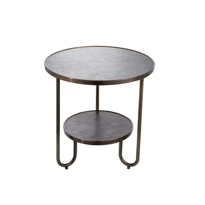 Urban umbrella brass side table - ilbronzetto