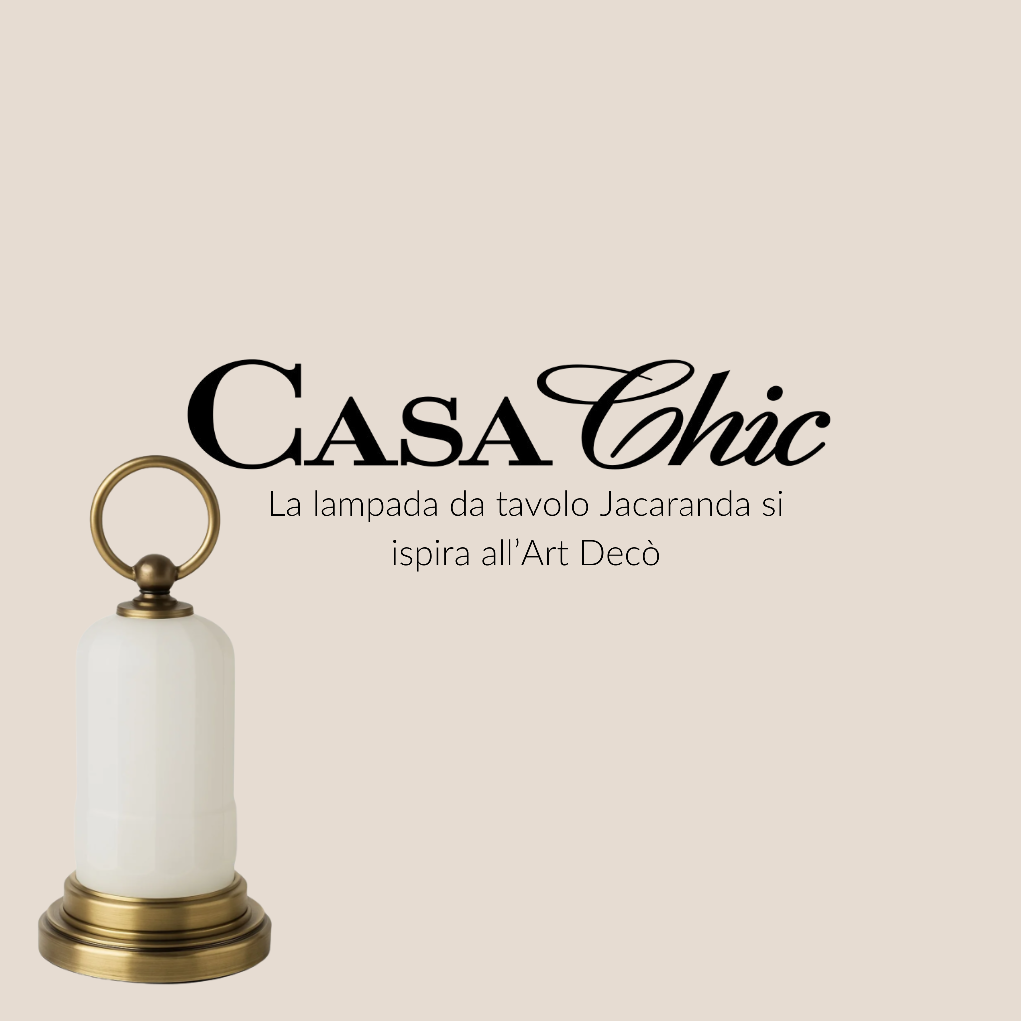 Bronzetto è presente su Casa Chic