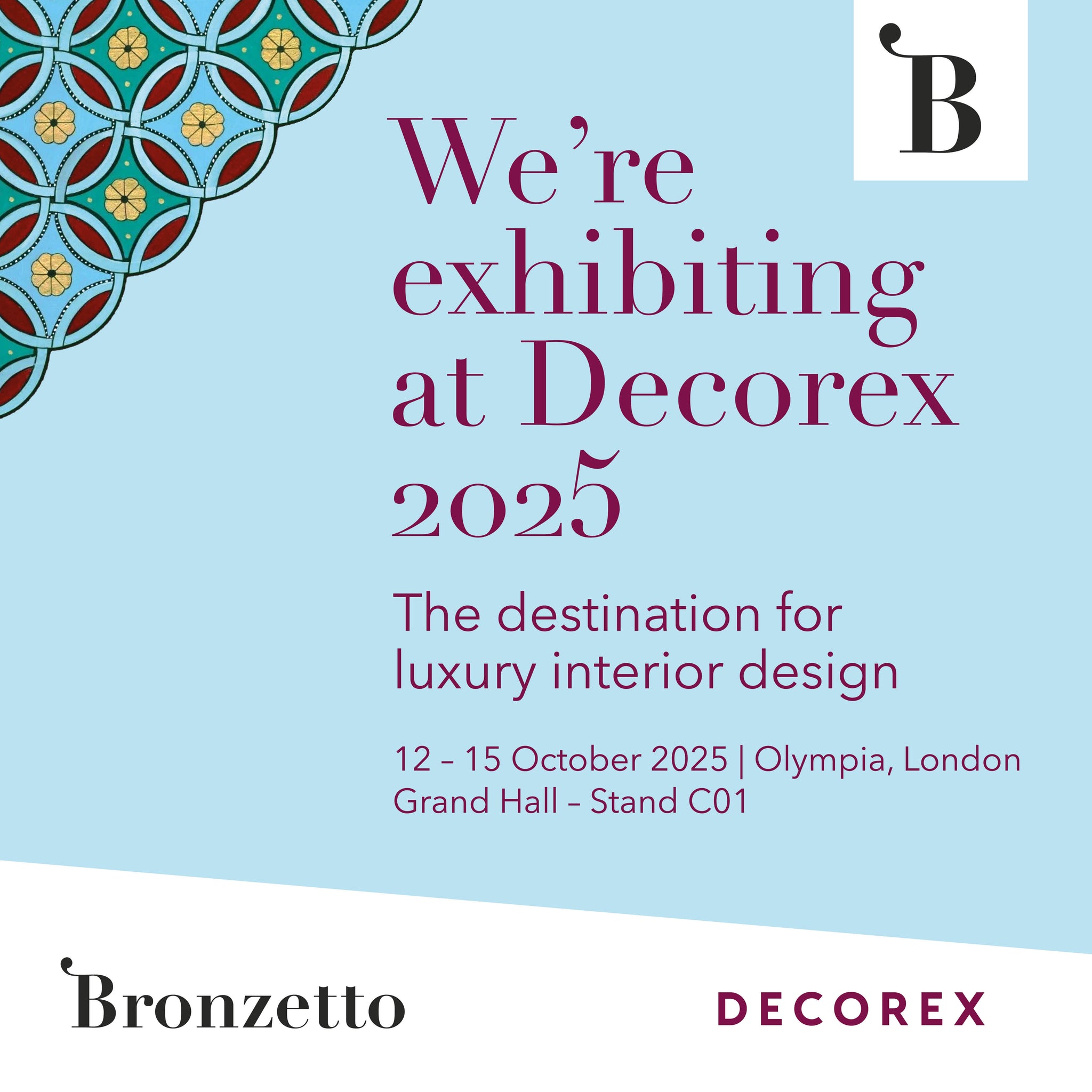Bronzetto al Decorex 2025